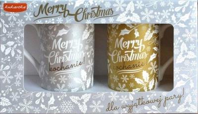 Opakowanie Kubek komplet Q Boże Narodzenie