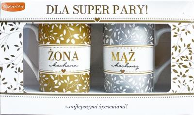 Opakowanie Kubek komplet Q Ślub