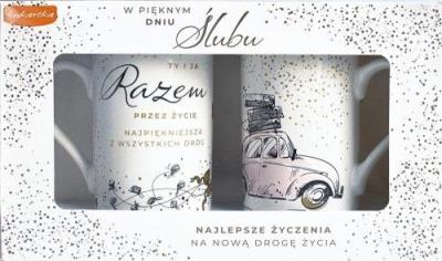 Opakowanie Kubek komplet Q Ślub