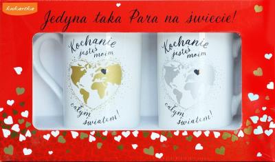 Opakowanie Kubek komplet Q Walentynka