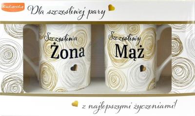 Opakowanie Kubek komplet Ślub