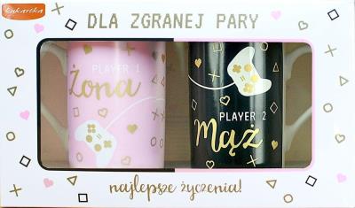 Opakowanie Kubek komplet Ślub