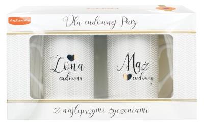 Opakowanie Kubek komplet Ślub