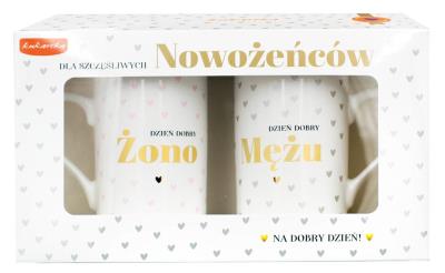 Opakowanie Kubek komplet Ślub