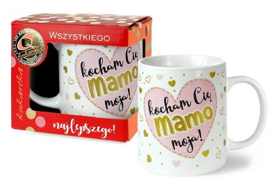 Opakowanie Kubek Premium Kocham Cię, mamo moja