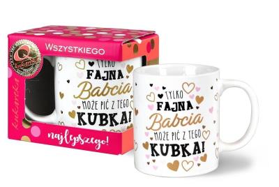 Opakowanie Kubek Premium Q Babcia