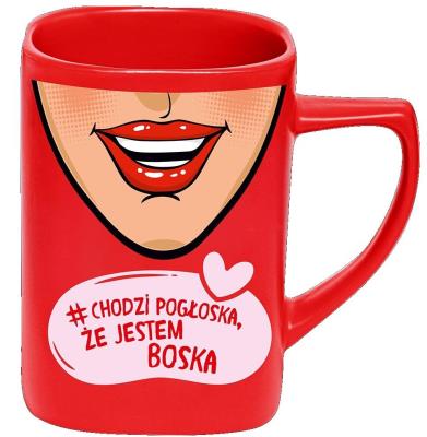 Opakowanie Kubek prezentowy - Chodzi pogłoska, że jestem...