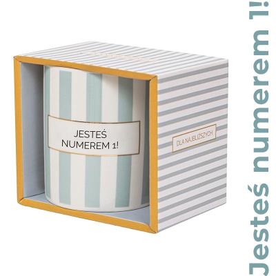 Opakowanie Kubek prezentowy Jesteś numerem 1!