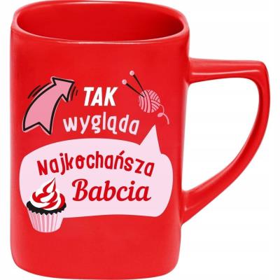 Opakowanie Kubek prezentowy - Tak wygląda Najkochańsza Babcia