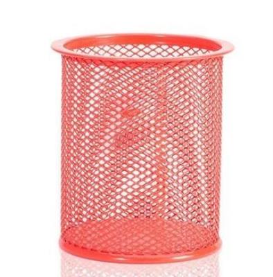 Opakowanie Kubek przybornik okrągły duży czerwony