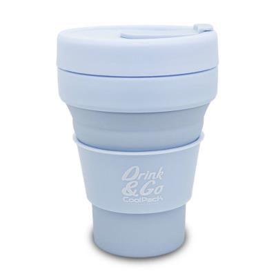 Opakowanie Kubek silikonowy 355 ml pastelowy powder blue