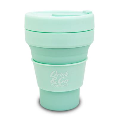 Opakowanie Kubek silikonowy 355 ml pastelowy powder mint