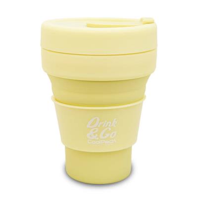 Opakowanie Kubek silikonowy 355 ml pastelowy powder yellow