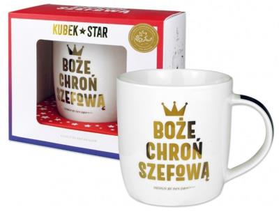 Opakowanie Kubek Star 2 - Chroń szefową