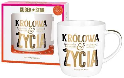 Opakowanie Kubek Star 2-Królowa życia