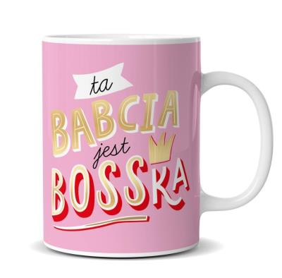 Opakowanie Kubek Ta Babcia jest bosska