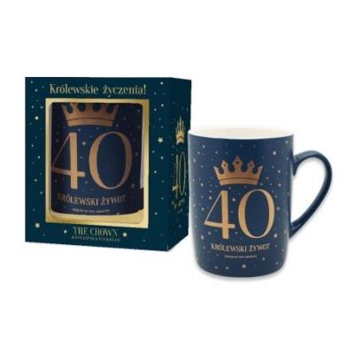 Opakowanie Kubek The Crown-40M granatowy