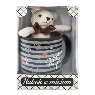 Opakowanie Kubek z misiem Kocham cię