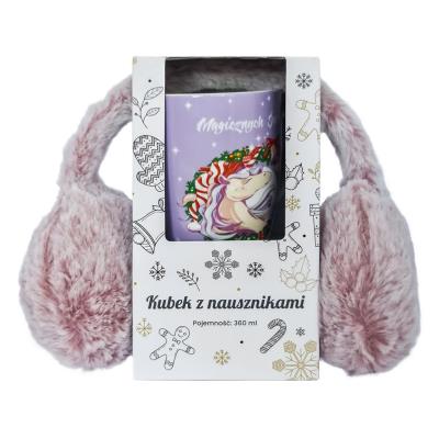 Opakowanie Kubek z nausznikiem Jednorożec