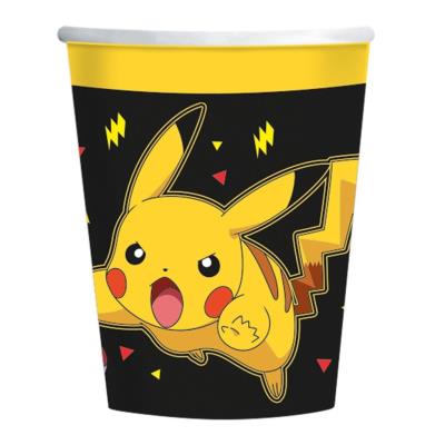 Opakowanie Kubki Pokemon 2024 papierowe 237ml 8szt.