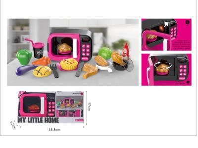 Opakowanie Kuchenka mikrofalowa światło i dźwięk + akcesoria