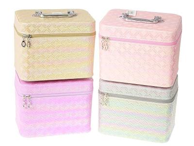 Opakowanie Kuferek L z lusterkiem na zamek 23x17x15cm MIX