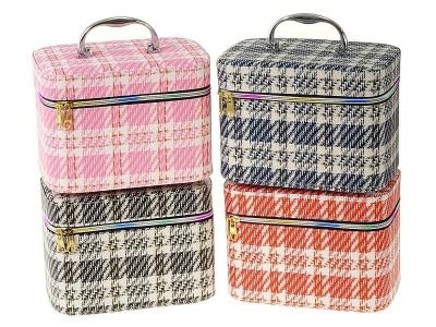 Opakowanie Kuferek L z lusterkiem na zamek 23x17x15cm MIX