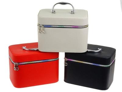 Opakowanie Kuferek L z lusterkiem na zamek 24x16x15cm MIX