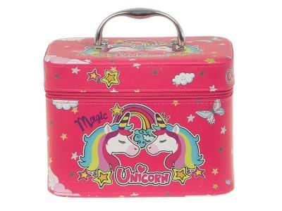 Opakowanie Kuferek L z lusterkiem na zamek Unicorn 23x17x15cm