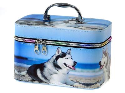 Opakowanie Kuferek M walizka z lusterkiem na zamek 21x14x13cm