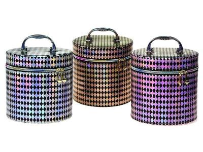 Opakowanie Kuferek M z lusterkiem na zamek 17x17x16cm MIX