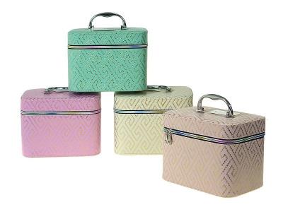 Opakowanie Kuferek M z lusterkiem na zamek 21x14x13cm MIX