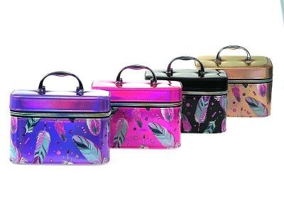 Opakowanie Kuferek M z lusterkiem na zamek 21x14x13cm MIX