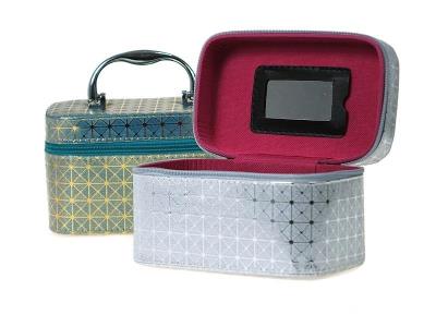 Opakowanie Kuferek S z lusterkiem na zamek 19x12x110cm MIX