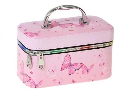 Opakowanie Kuferek S z lusterkiem na zamek Motyl 19x12x11cm