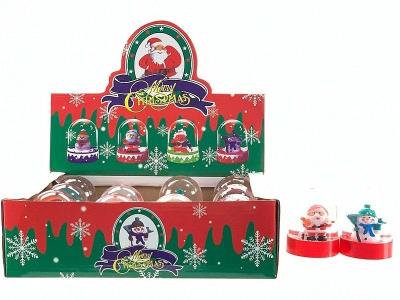 Opakowanie Kula śnieżna z motywem świątecznym (12szt)