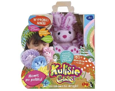 Opakowanie Kulisie - plusz interaktywny różowy Królik