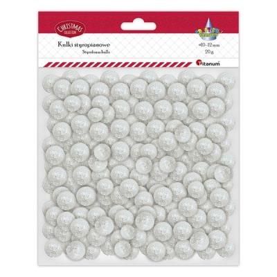 Opakowanie Kulki styropianowe mix białe 20g