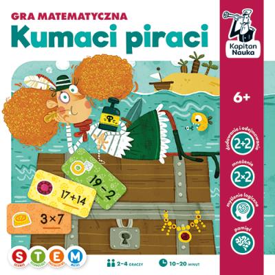 Okładka książki Kumaci piraci. Gra matematyczna