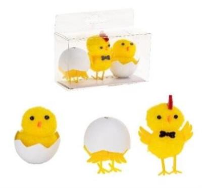 Opakowanie Kurczaczki w skorupce 4,5cm 3szt