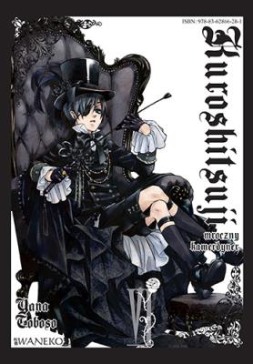 Kuroshitsuji 06. Autor: Yana Toboso. SmakLiter.pl Okładka książki Kuroshitsuji 06