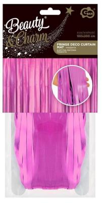 Opakowanie Kurtyna B&C matowa magenta 100x200cm