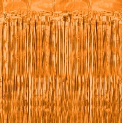 Kurtyna dekoracyjna 100x200cm pomarańczowa. Wydawca: GoParty. SmakLiter.pl Opakowanie Kurtyna dekoracyjna 100x200cm pomarańczowa