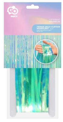 Opakowanie Kurtyna opalizująca błękitna 100x200cm