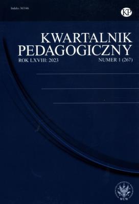 Kwartalnik Pedagogiczny 1(267)/2023. Wydawca: Wydawnictwa Uniwersytetu Warszawskiego. SmakLiter.pl Opakowanie Kwartalnik Pedagogiczny 1(267)/2023
