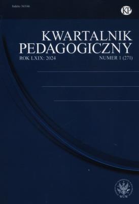 Okładka książki Kwartalnik pedagogiczny 1(27)2024