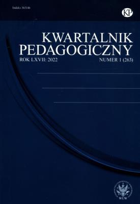 Kwartalnik Pedagogiczny 2022/1 (263). Wydawca: Wydawnictwa Uniwersytetu Warszawskiego. SmakLiter.pl Opakowanie Kwartalnik Pedagogiczny 2022/1 (263)