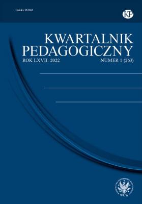 Okładka książki Kwartalnik Pedagogiczny 2022/1 (263)