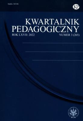 Kwartalnik Pedagogiczny 3(265)/2022. Wydawca: Wydawnictwa Uniwersytetu Warszawskiego. SmakLiter.pl Opakowanie Kwartalnik Pedagogiczny 3(265)/2022