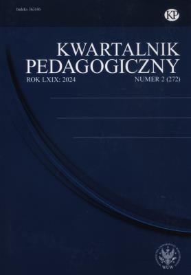 Okładka książki Kwartalnik pegagogiczny 2(272)2024